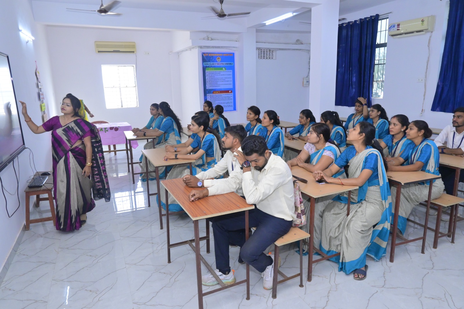 Practical training classroom session